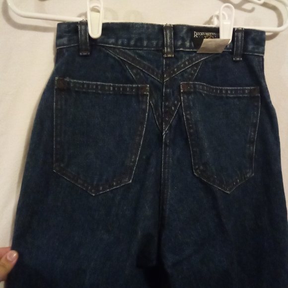 Vintage Rockies 90's High Rise Button Fly Straight Jeans 27 - Picture 9 of 11
